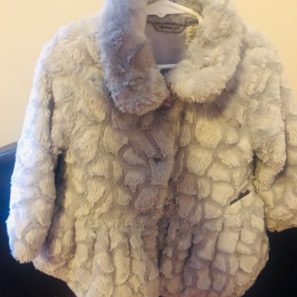 Girls Calvin Klein coat